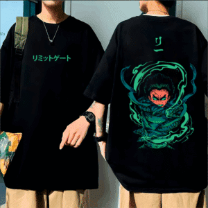 Camiseta Oversized Rock Lee Naruto - M