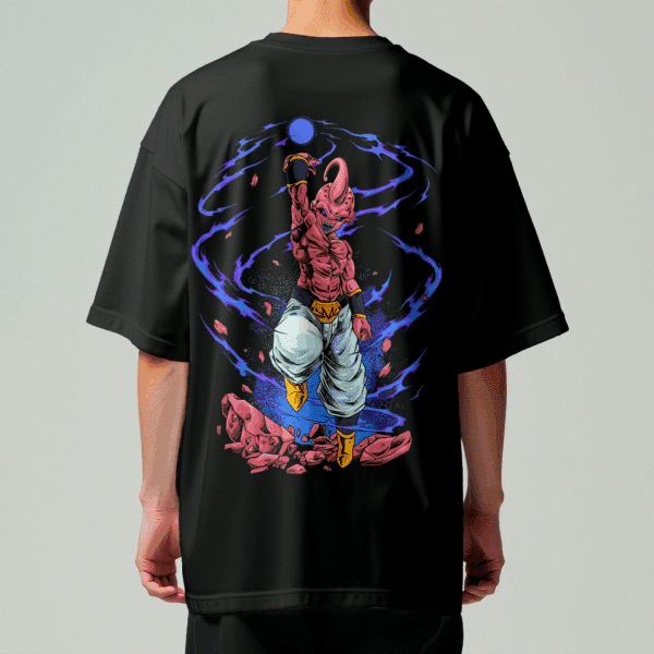 Camiseta Oversized Majin Boo