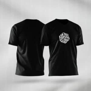 Camiseta Oversized Religiosa Pergunte, Confie e Agradeça