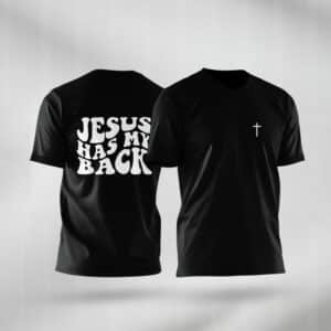 Camiseta Oversized Jesus Está Comigo