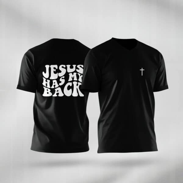 Camiseta Oversized Jesus Está Comigo