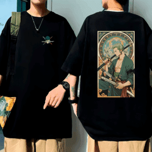 Camiseta Oversized Zoro One Piece - P
