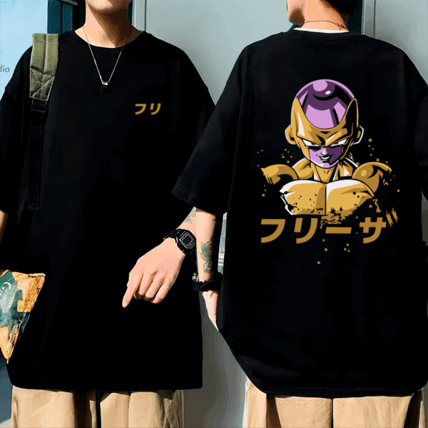 Camiseta Oversized Freeza Dragon Ball Z