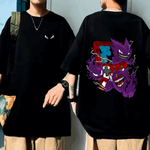 Camiseta Oversized Gengar Pokémon