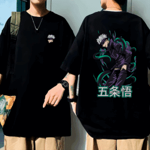 Camiseta Oversized Satoru Gojo Jujutso Kaisen