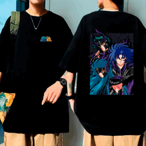 Camiseta Oversized Hades Cavaleiros do Zodíaco