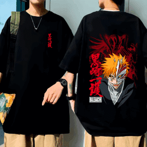 Camiseta Oversized Ichigo Bankai Bleach - GG