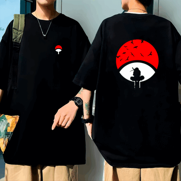 Camiseta Oversized Itachi Uchiha Naruto