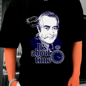 Camiseta Oversized Streetwear Its About Time