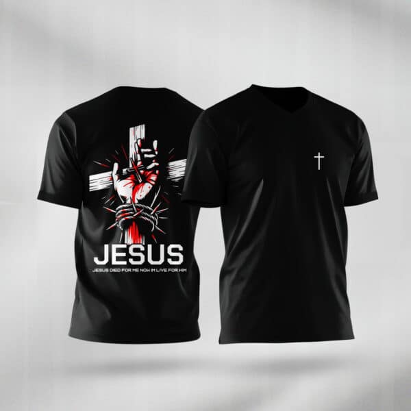 Camiseta Oversized Jesus Por Mim
