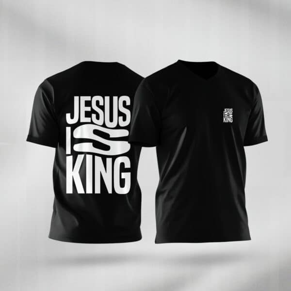 Camiseta Oversized Jesus is King