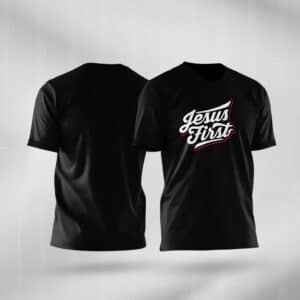 Camiseta Oversized Jesus First