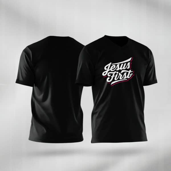 Camiseta Oversized Jesus First