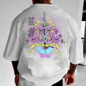 Camiseta Oversized  Streetwear Katana