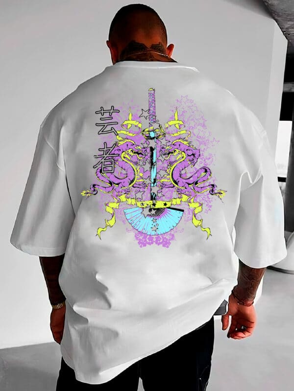 Camiseta Oversized  Streetwear Katana