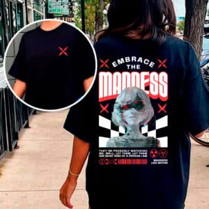 Camiseta Oversized Streetwear Madness