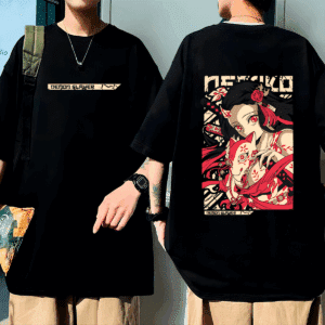 Camiseta Oversized Nezuko Kamada Demon Slayer