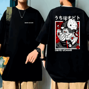 Camiseta Oversized Obito Uchiha Naruto