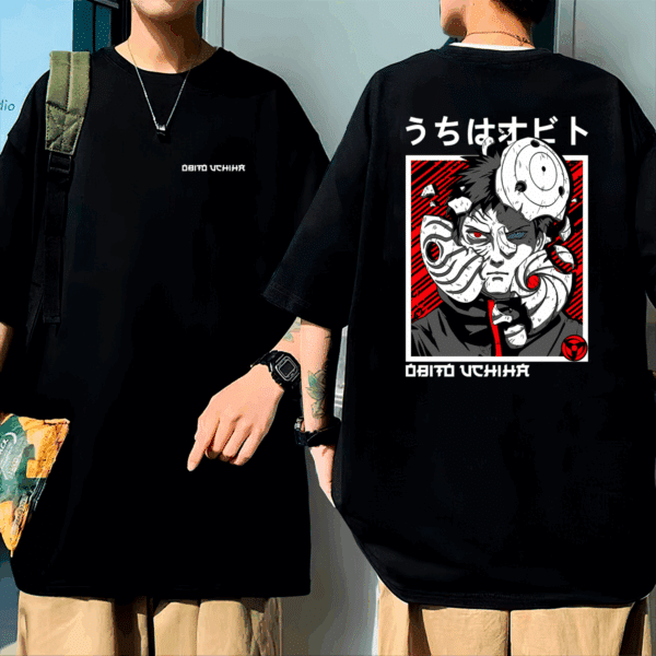 Camiseta Oversized Obito Uchiha Naruto