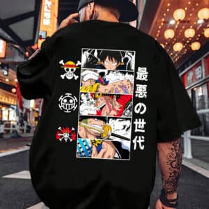 Camiseta Oversized One Piece - M