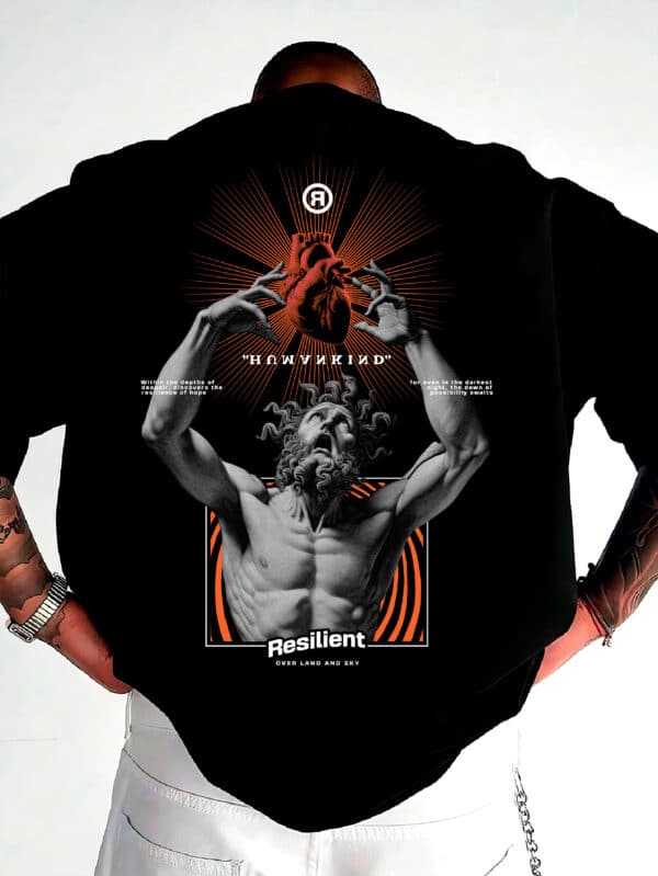Camiseta Oversized Streetwear Robo