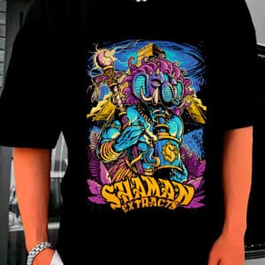 Camiseta Oversized Streetwear Shaman Extracts
