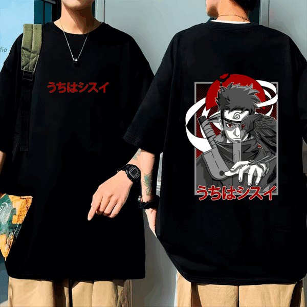 Camiseta Oversized Shisui Uchiha Naruto