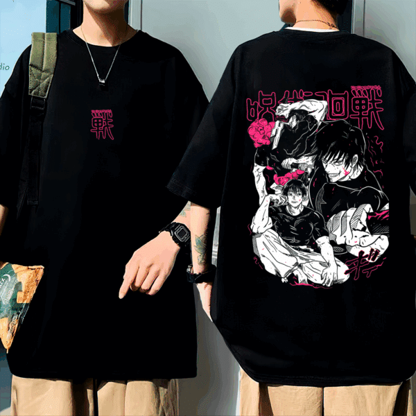 Camisa Oversized Toji Jujutsu Kaisen