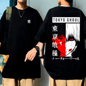 Camiseta Oversized Ken Kaneki Tokyo Ghoul