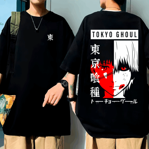 Camiseta Oversized Ken Kaneki Tokyo Ghoul