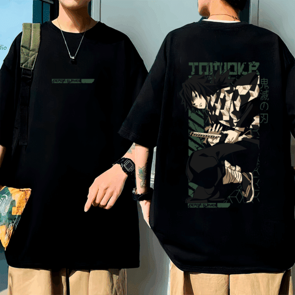 Camiseta Oversized Giyu Tomioka