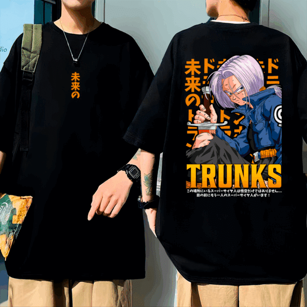 Camiseta Oversized Trunks Dragon Ball Z