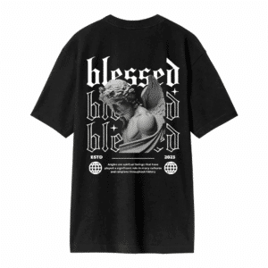 Camiseta Oversized/Tradicional Blessed