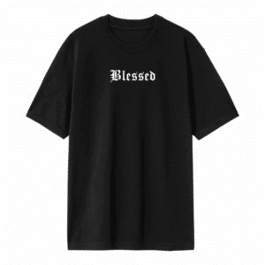 Camiseta Oversized/Tradicional Blessed