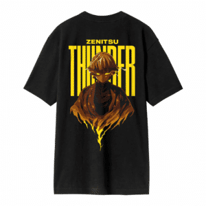 Camiseta Oversized/Tradicional Zenitsu Thunder