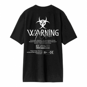 Camiseta Oversized/Tradicional Warning